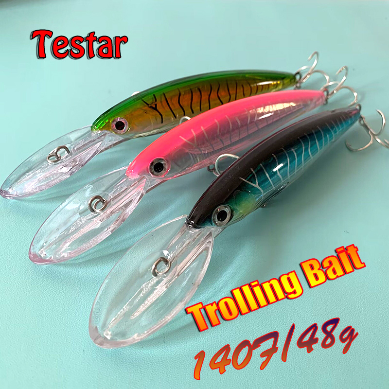 Fishing Lure Buzzbait - Testar Fishing Lure 140mm 48g Trolling