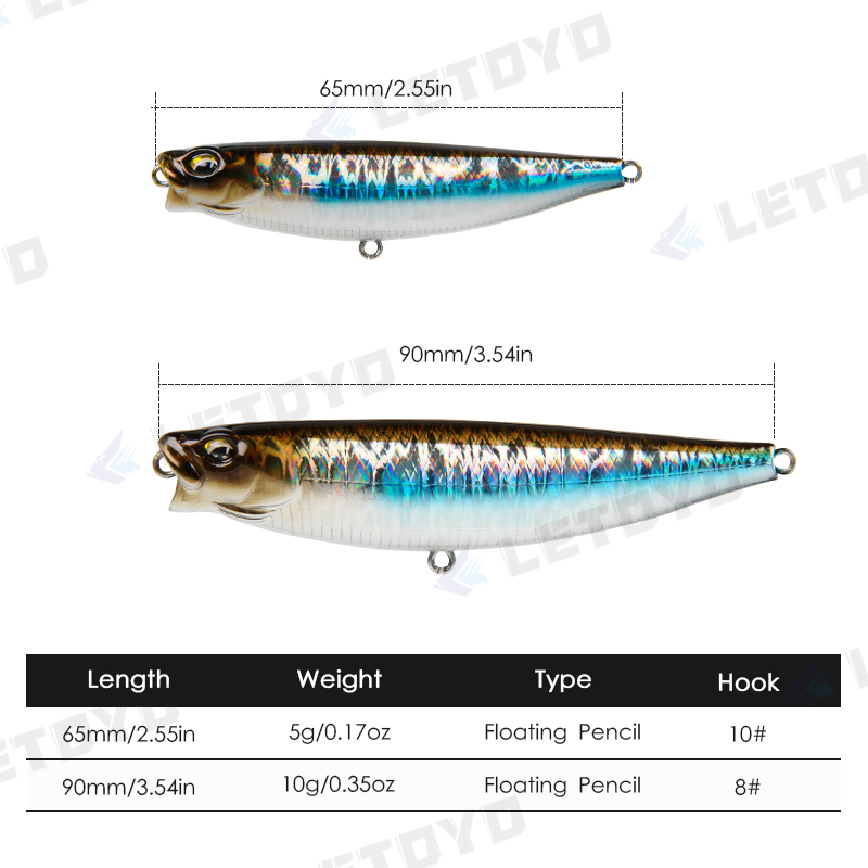 LETOYO 65mm 5g/90mm 10g Surfac - Fishing Lure Buzzbait recensie en prijs