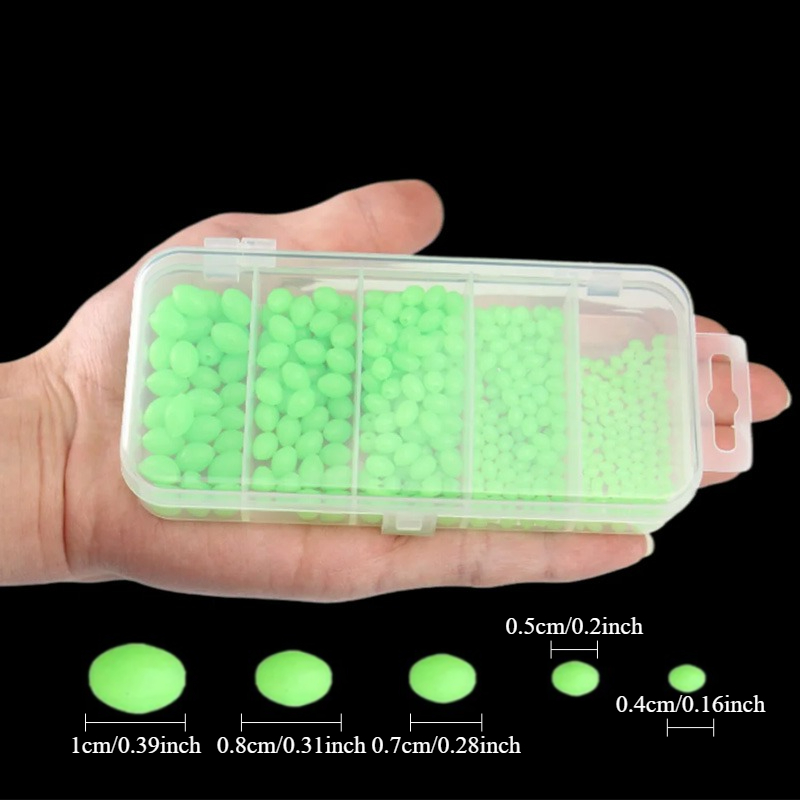 Ackibbik 375pcs/box Luminous F - Fishing Lure Soft Plastic recensie en prijs