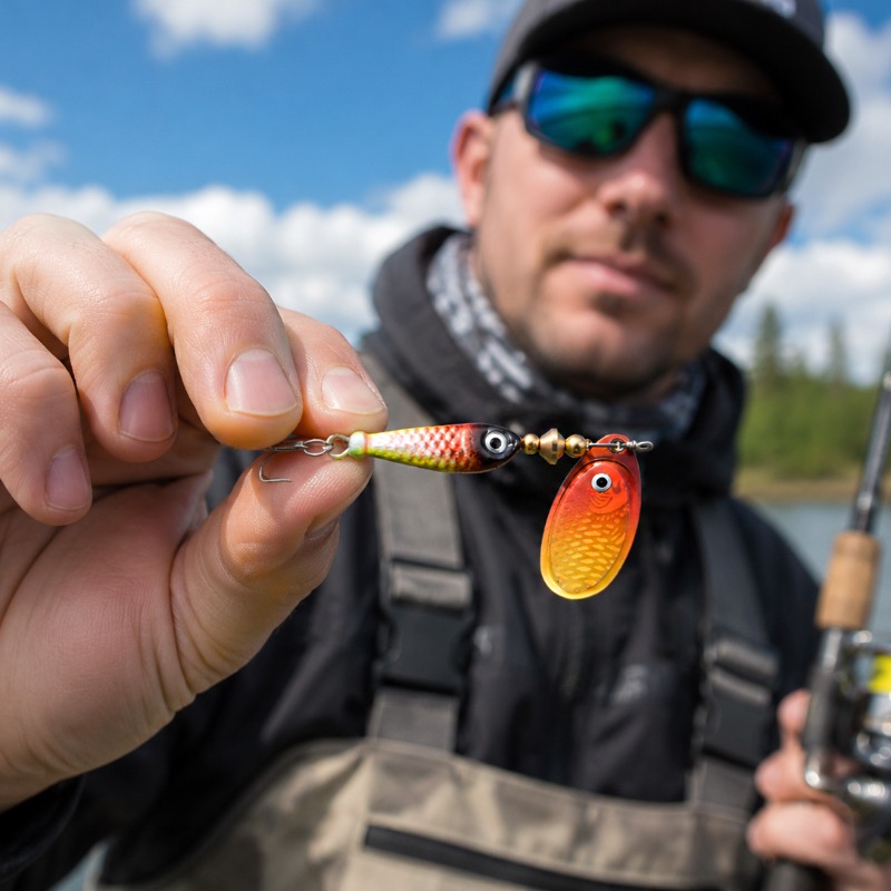 Fishing Spinner Lure Metal Rot - Fishing Lure Blade Bait recensie en prijs