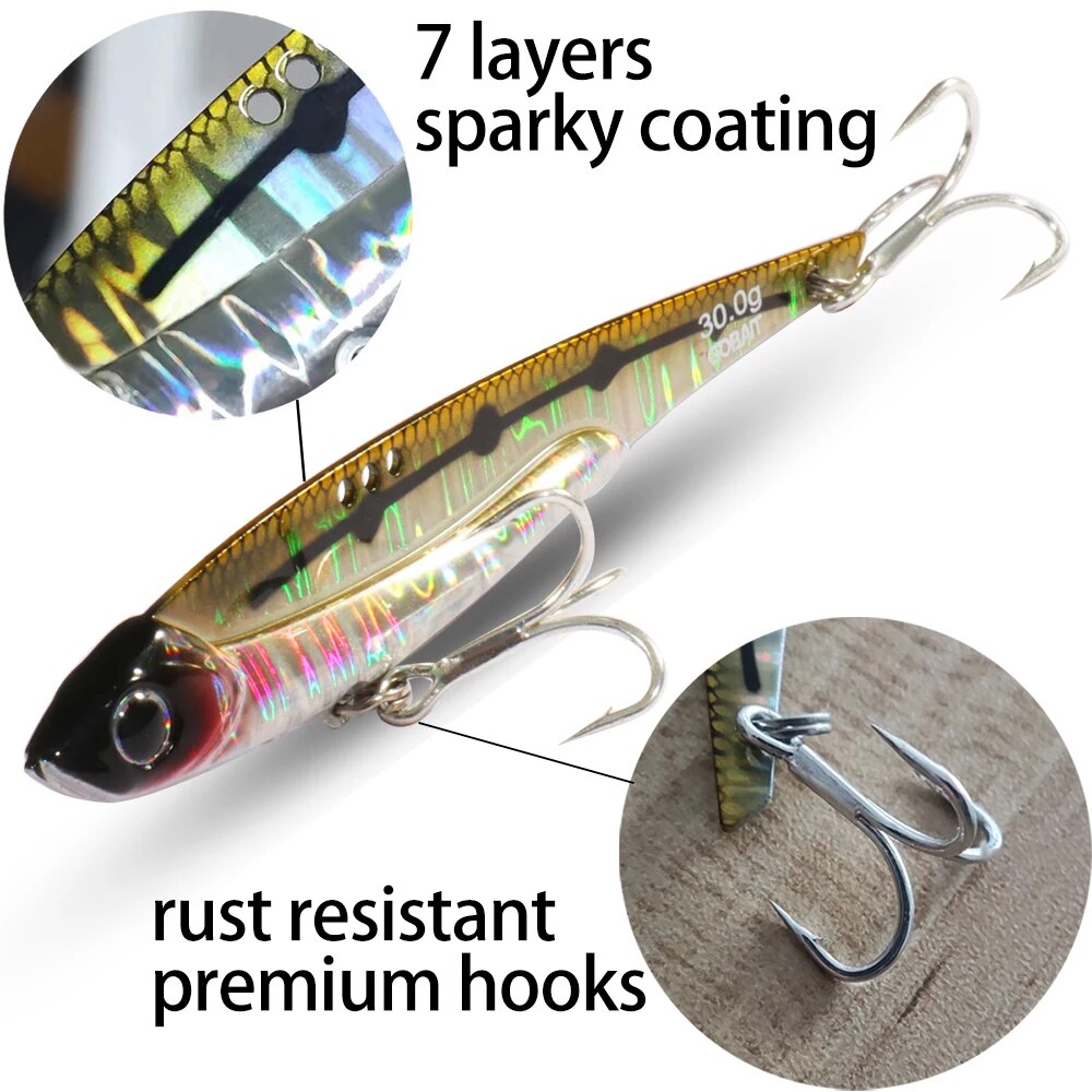 GOBAIT VIB Fishing Lure 20g 25 - Fishing Lure Blade Bait recensie en prijs