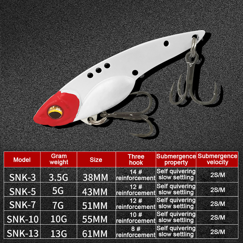 GOBYGO 3.5G-13G Metal VIB Fish - Fishing Lure Swimbait recensie en prijs