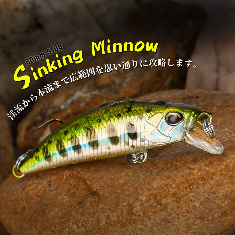 TSURINOYA Sinking Minnow Mini  - Fishing Lure Crankbait recensie en prijs