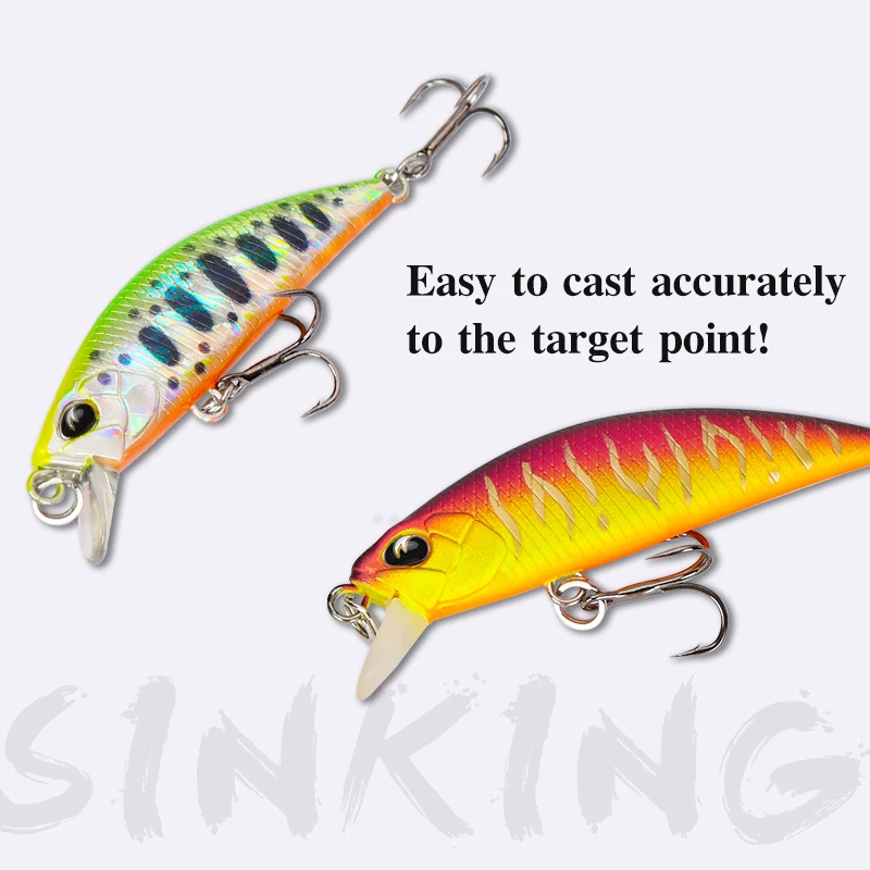 TSURINOYA Sinking Minnow Mini  - Fishing Lure Crankbait recensie en prijs