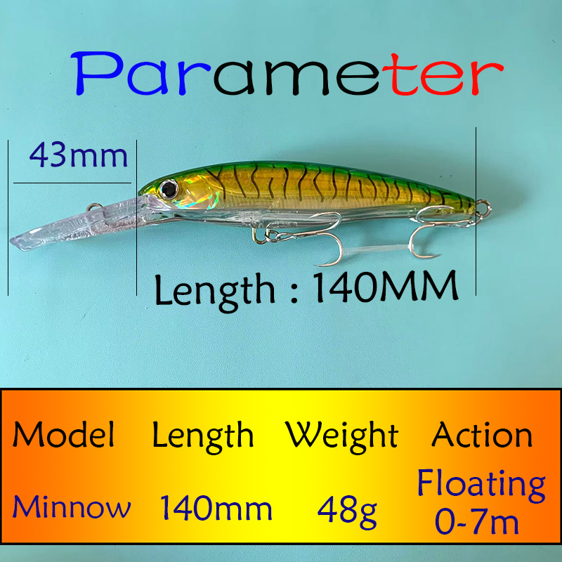 Testar Fishing Lure 140mm 48g  - Fishing Lure Buzzbait recensie en prijs
