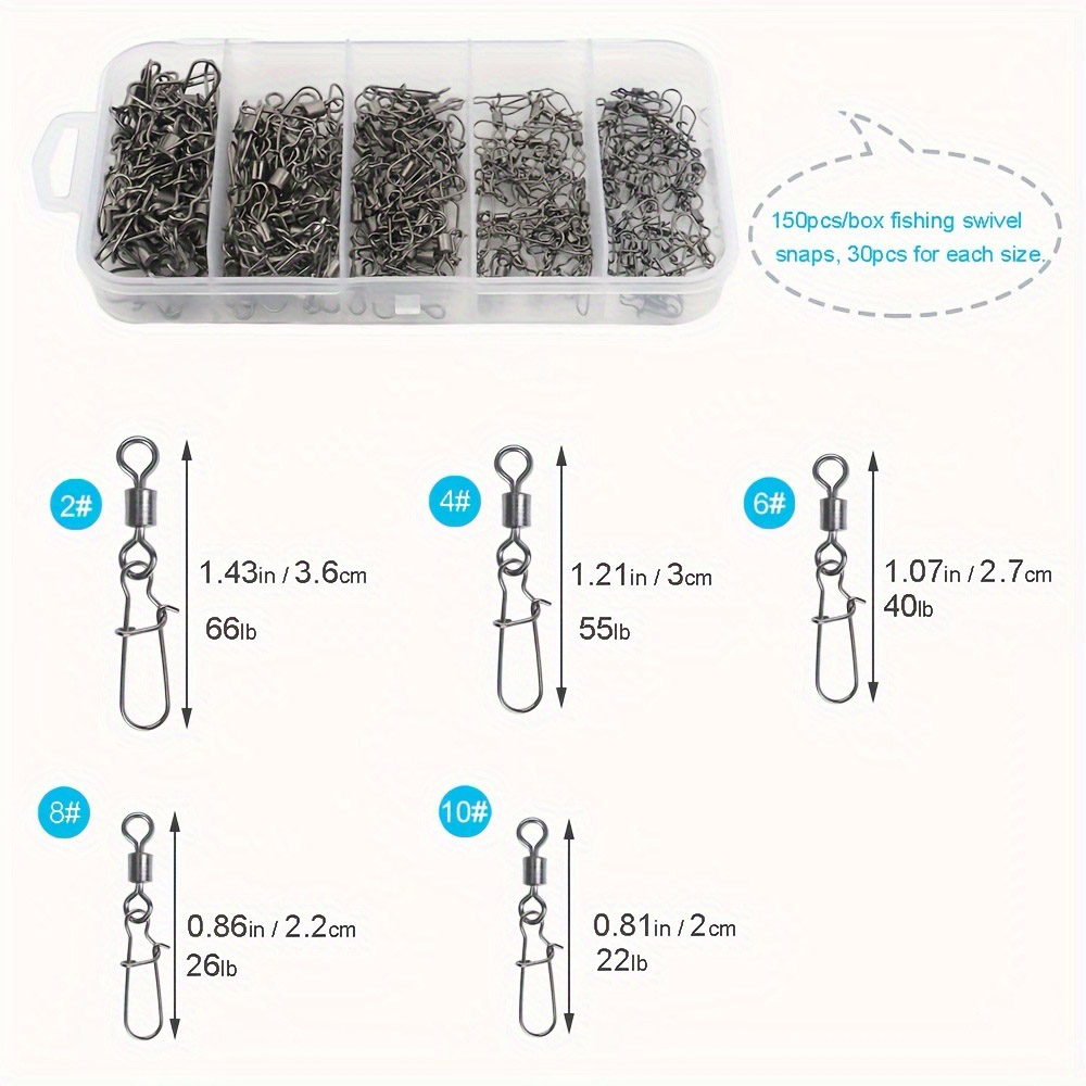 95/210 PCS Set Fishing Connect - Fishing Lure Accessories recensie en prijs