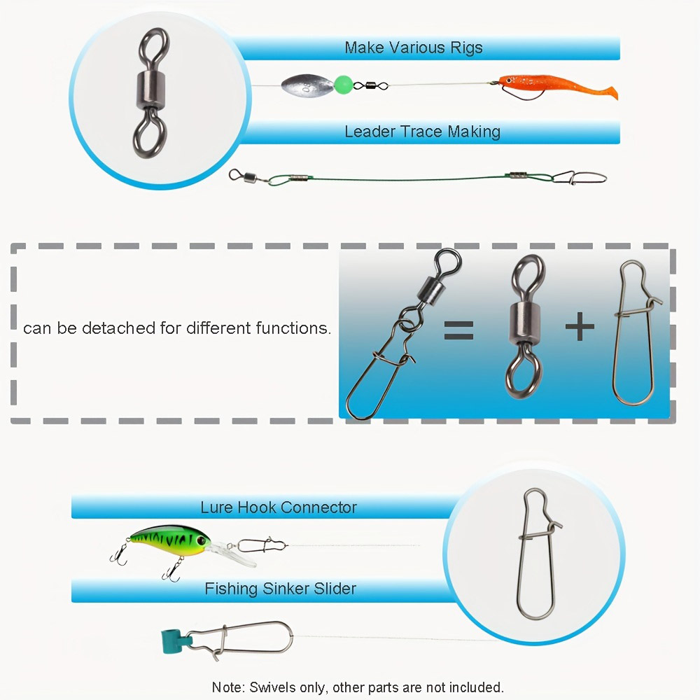 95/210 PCS Set Fishing Connect - Fishing Lure Accessories recensie en prijs