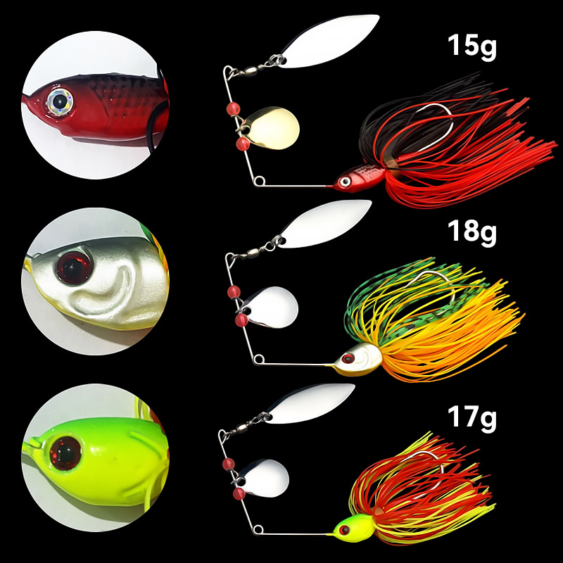Bazooka 15g 18g Spinnerbait Fi - Fishing Lure Swimbait recensie en prijs