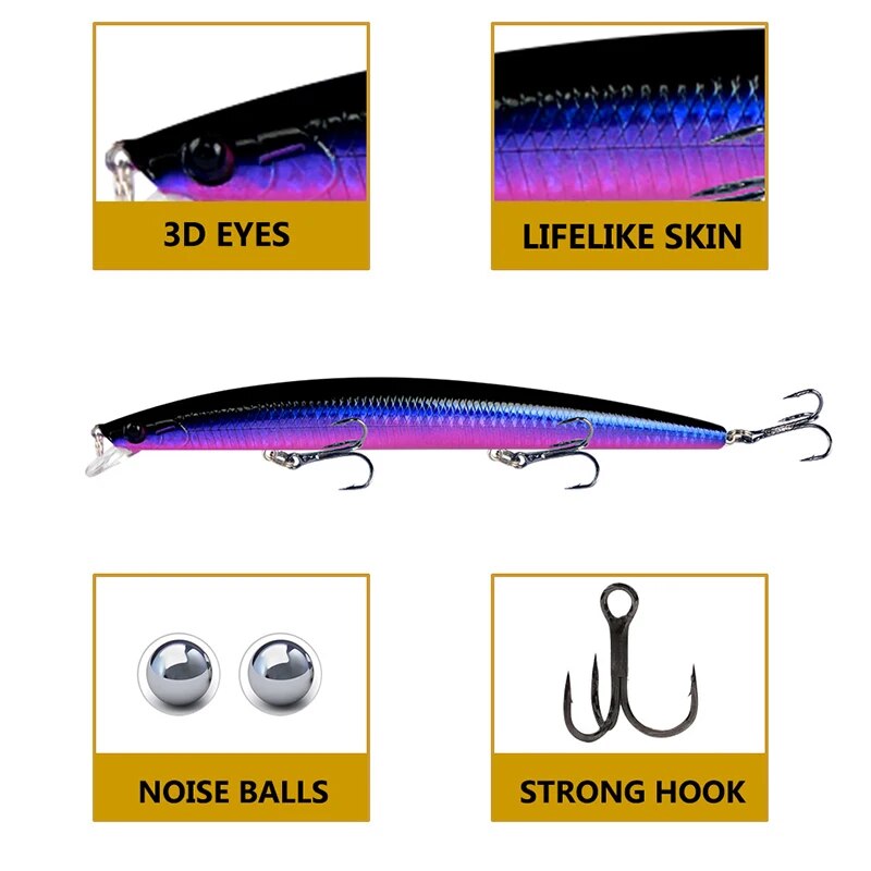 Minnow Fishing Lure Laser Hard - Fishing Lure Crankbait recensie en prijs