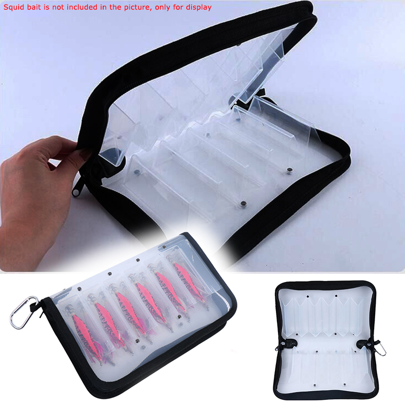 Plastic Transparent Visual Squ - Fishing Lure Jig recensie en prijs