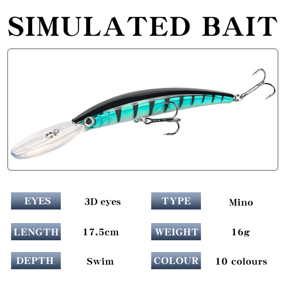Long Tongue Minnow Fishing Lur - Fishing Lure Jerkbait recensie en prijs