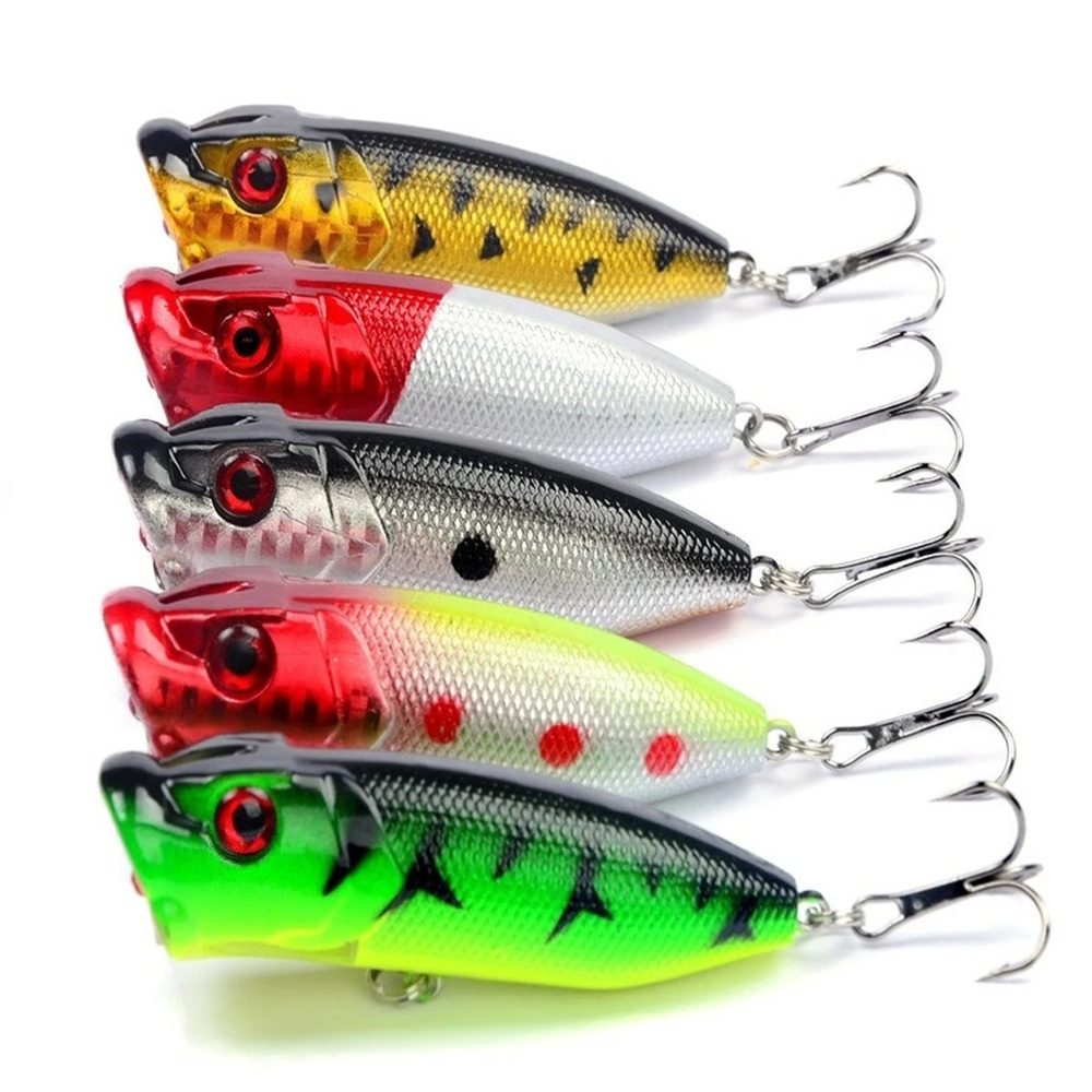 5Pcs Popper Fishing Lures 3d E - Fishing Lure Popper recensie en prijs