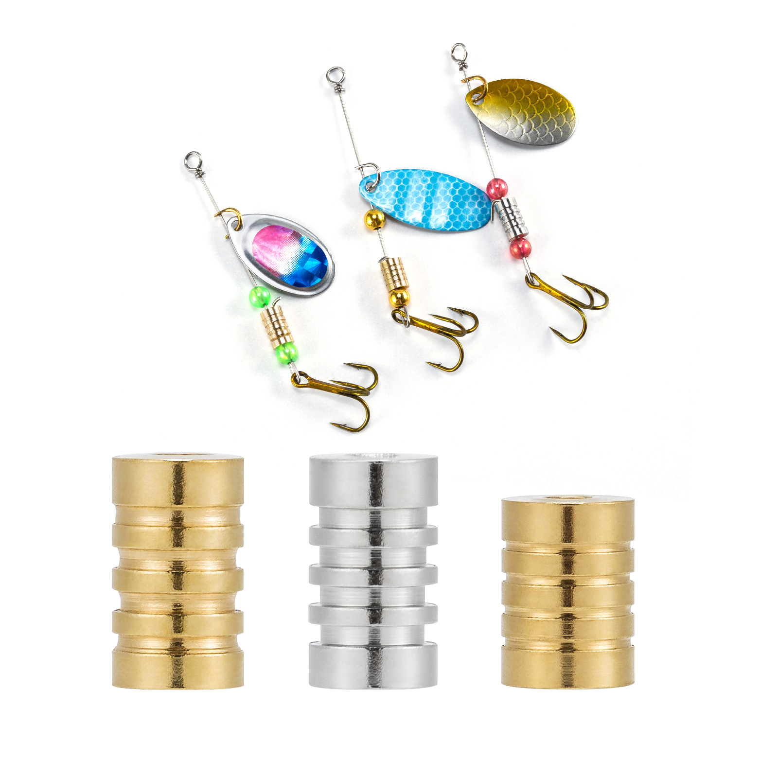 10PCS Fishing Spinner Bead Lur - Fishing Lure Spinnerbait recensie en prijs