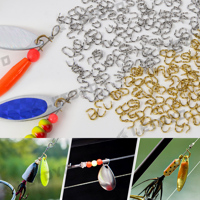 LETOYO 100pcs Folded Clevises  - Fishing Lure Making Kit recensie en prijs
