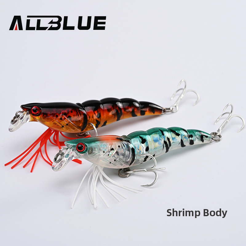 ALLBLUE 3D Flash Shrimp 70mm 7 - Fishing Lure Buzzbait recensie en prijs
