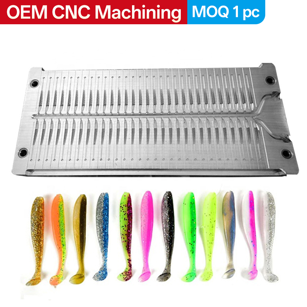 Custom Injection Molded Soft F - Fishing Lure Soft Plastic recensie en prijs