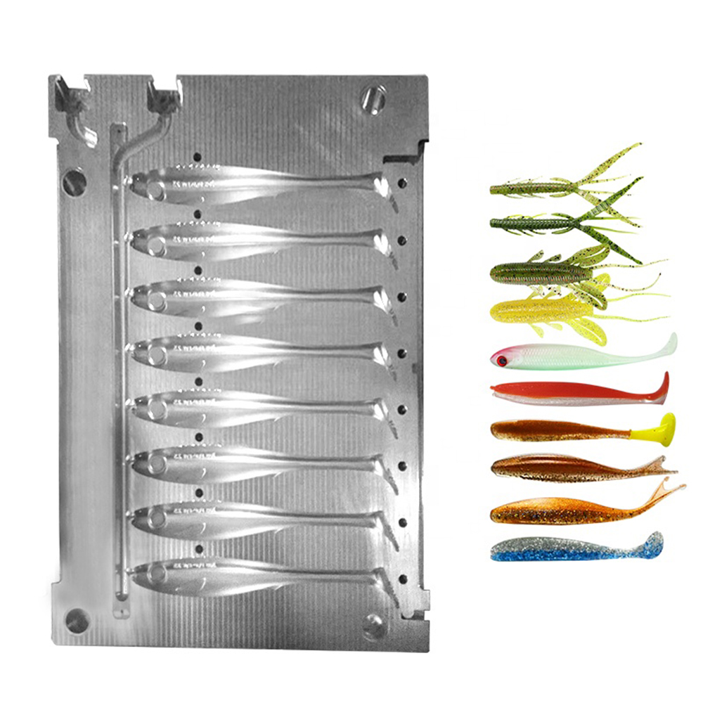 Custom Injection Molded Soft F - Fishing Lure Soft Plastic recensie en prijs
