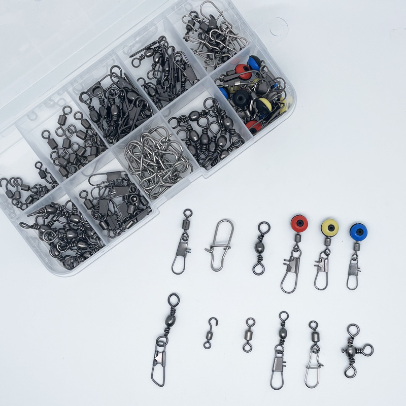 115pcs Fishing Swivel Connecto - Fishing Lure Kit recensie en prijs