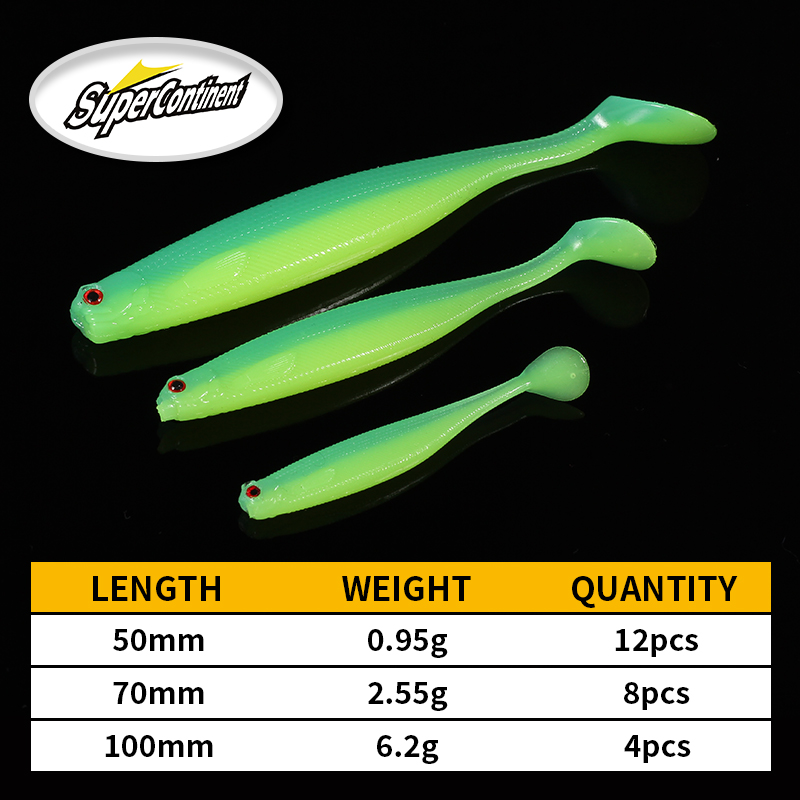 2022 Supercontinent ShadTeez 5 - Fishing Lure Soft Plastic recensie en prijs