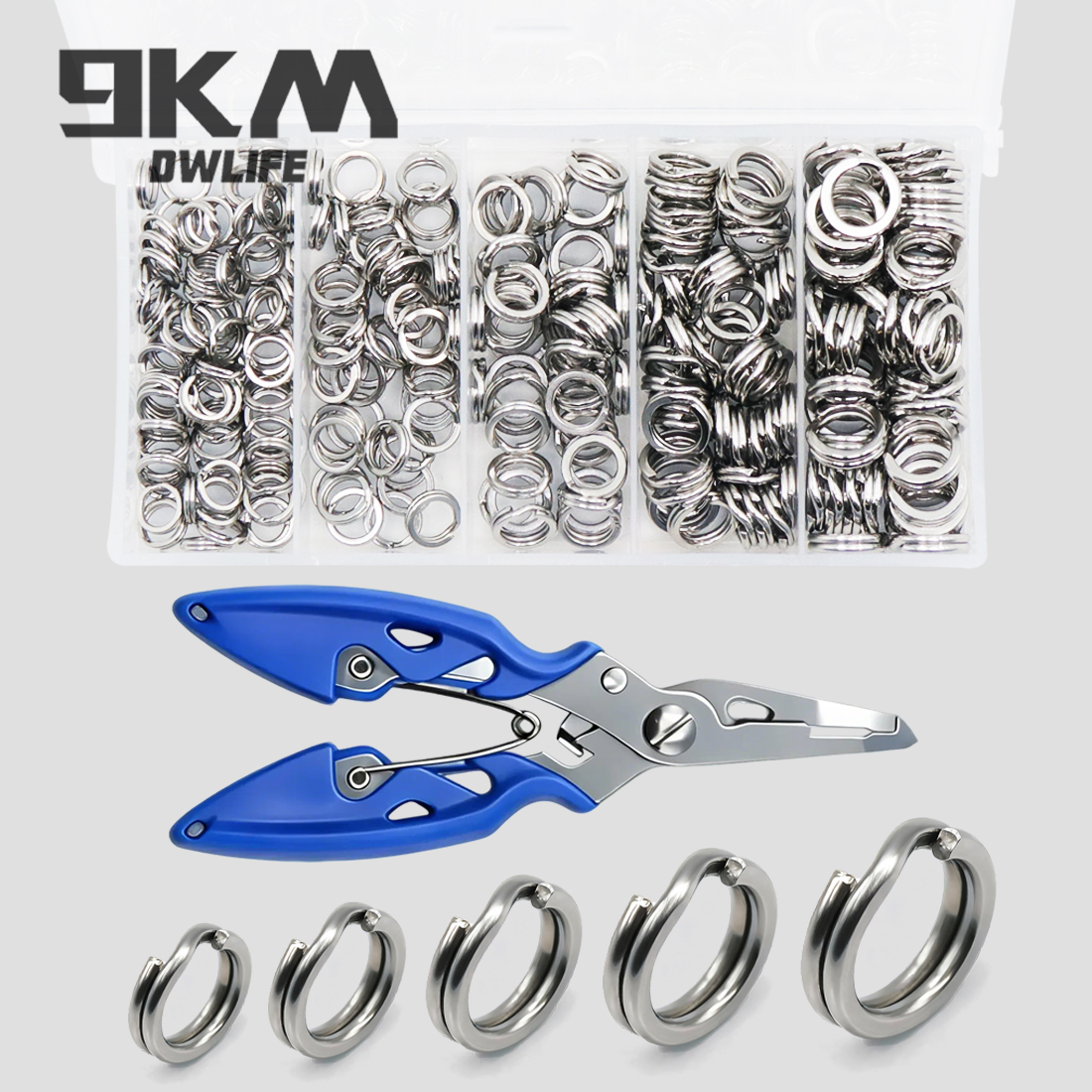 9KM 260-280pcs Fishing Split R - Fishing Lure Making Kit recensie en prijs