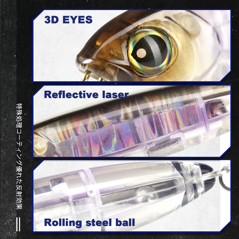 D1 Surface Fishing Lure 3DR Pe - Fishing Lure Popper recensie en prijs