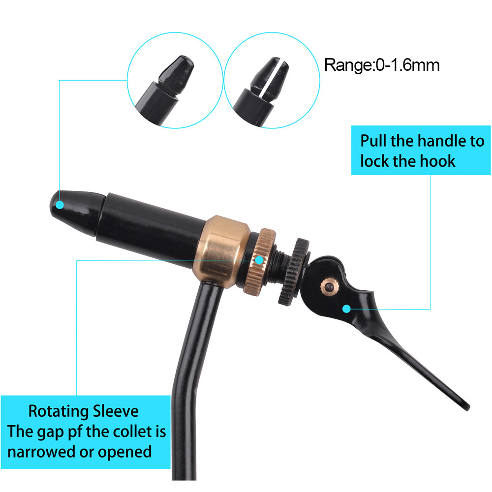 Rotary Fly Tying Vise Tool Saf - Fishing Lure Jig recensie en prijs