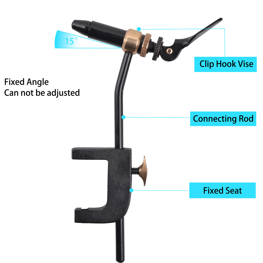 Rotary Fly Tying Vise Tool Saf - Fishing Lure Jig recensie en prijs