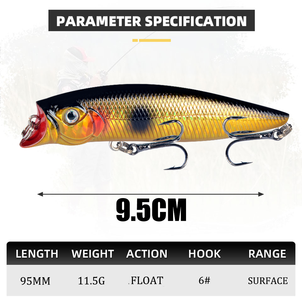 1pcs Fishing Lures High Qualit - Fishing Lure Popper recensie en prijs