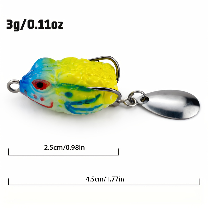 8pcs Topwater Frog Fishing Lur - Fishing Lure Blade Bait recensie en prijs