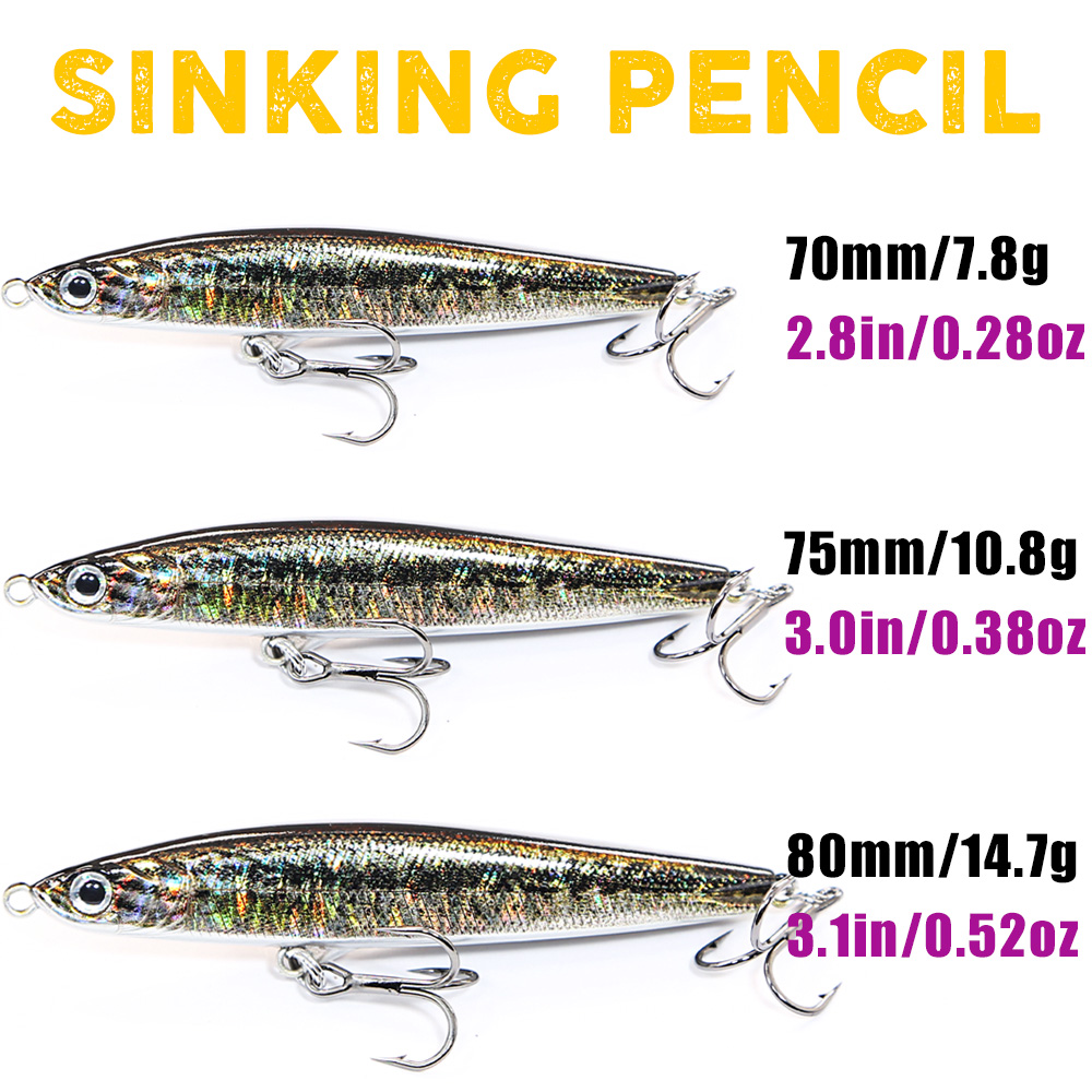 B&U Sinking Pencil Jerk Fishin - Fishing Lure Jerkbait recensie en prijs
