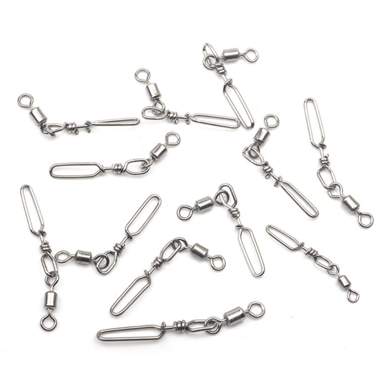 10Pcs Stainless Steel Quick Sn - Fishing Lure Making Kit recensie en prijs