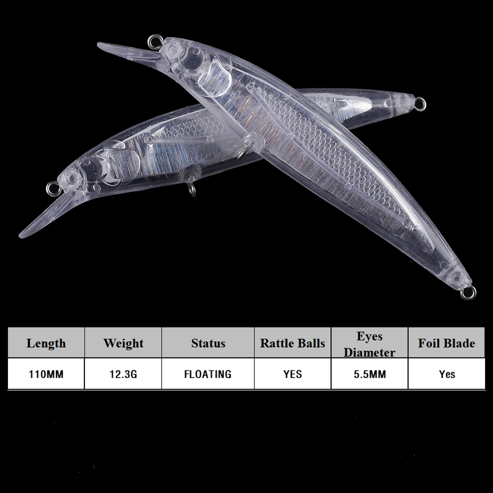 Chan’sHuang 20PCS Unpainted Bl - Fishing Lure Blade Bait recensie en prijs
