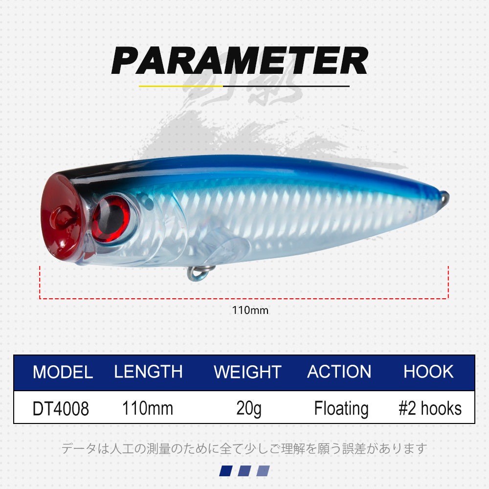 D1 Topwater Popper Fishing Lur - Fishing Lure Popper recensie en prijs