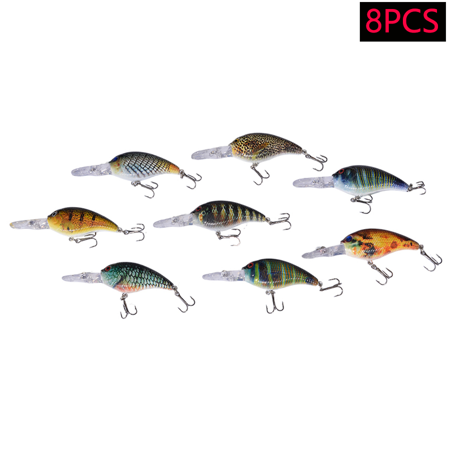 8pcs Jerkbait Minnow ABS Hard  - Fishing Lure Jerkbait recensie en prijs