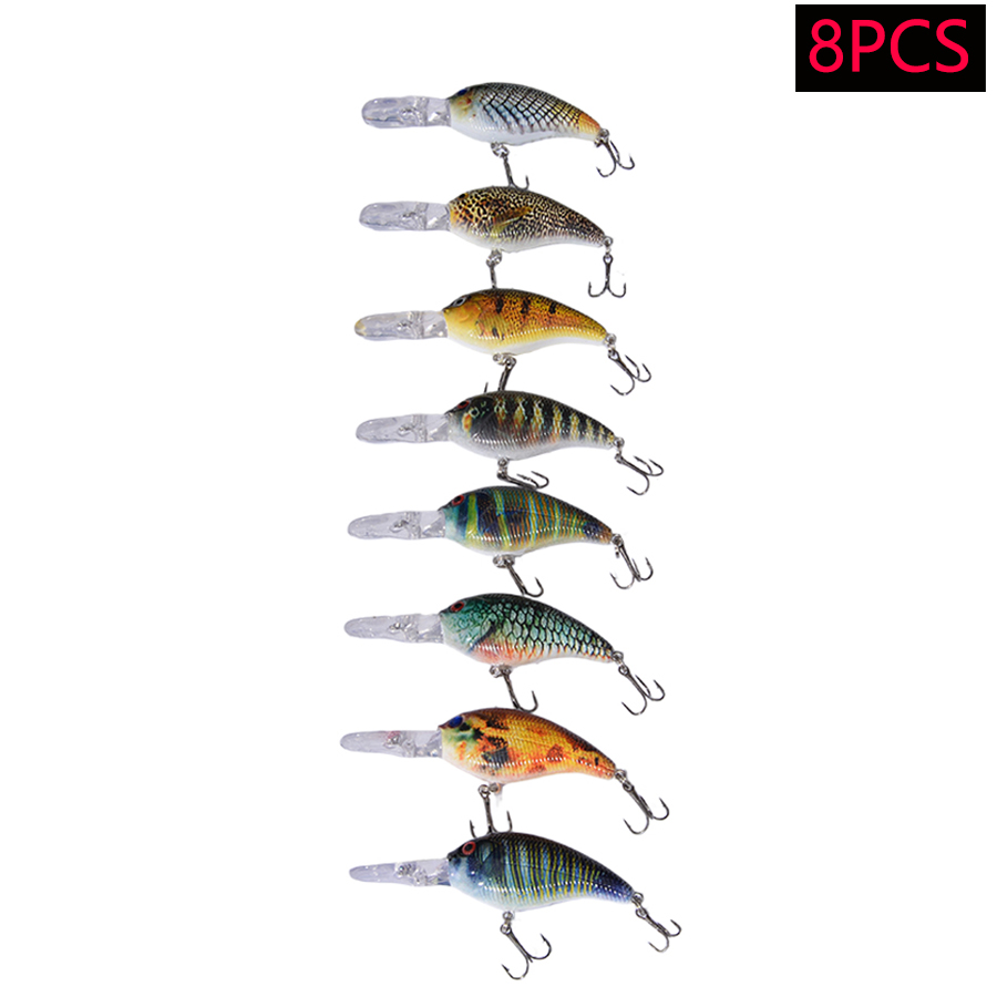 8pcs Jerkbait Minnow ABS Hard  - Fishing Lure Jerkbait recensie en prijs