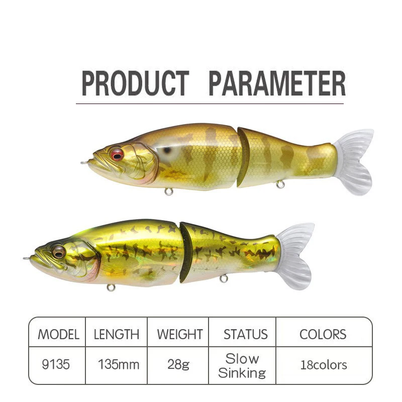 Swimbait Fishing Lure 135mm 31 - Fishing Lure Popper recensie en prijs