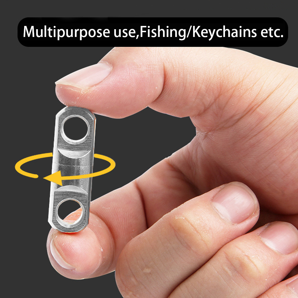 10pcs Solid Swivels for Fishin - Fishing Lure Spinner recensie en prijs