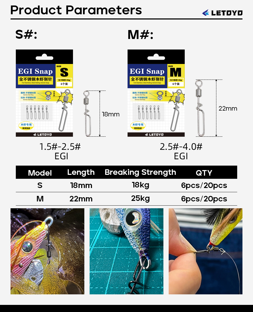 LETOYOFull Stainless Steel Rol - Fishing Lure Jig recensie en prijs