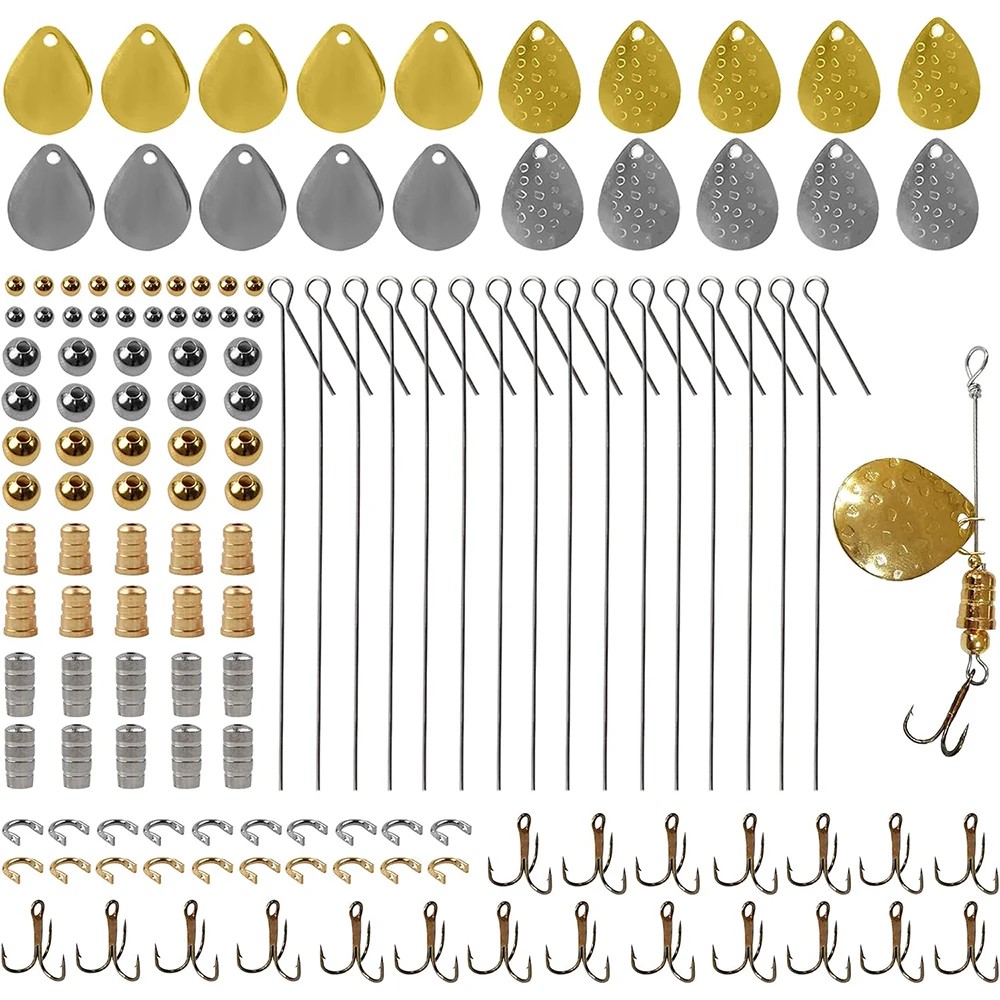 140Pcs Fishing Lures Making Ki - Fishing Lure Blade Bait recensie en prijs
