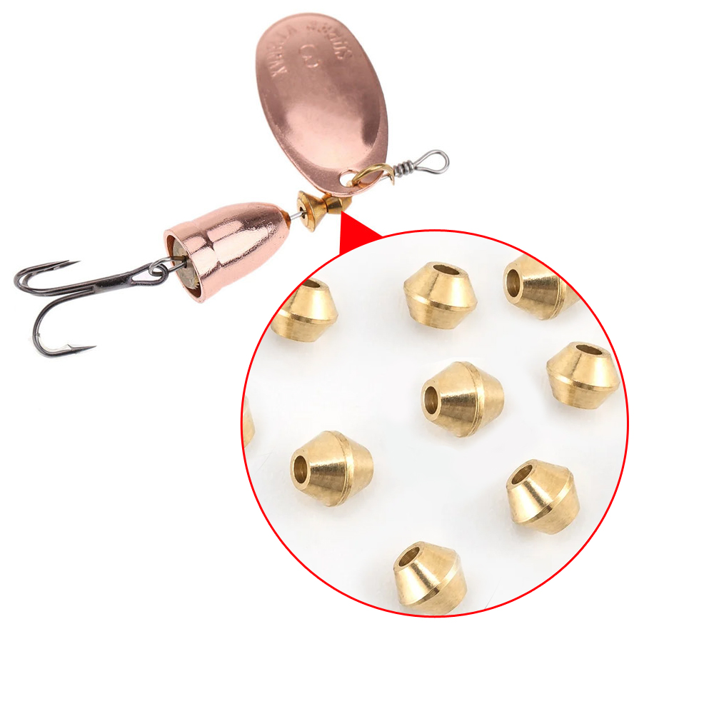 40pcs DIY Lure Brass Fishing B - Fishing Lure Spinnerbait recensie en prijs