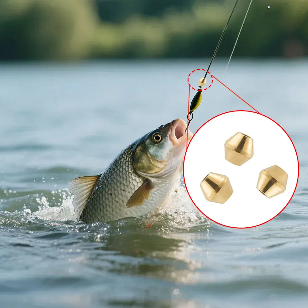 40pcs DIY Lure Brass Fishing B - Fishing Lure Spinnerbait recensie en prijs