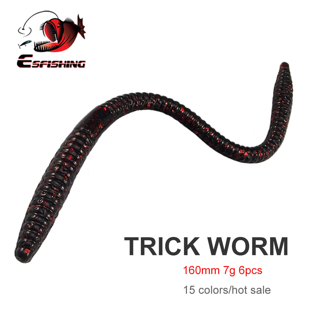 Esfishing Silicone Soft Bait T - Fishing Lure Soft Plastic recensie en prijs