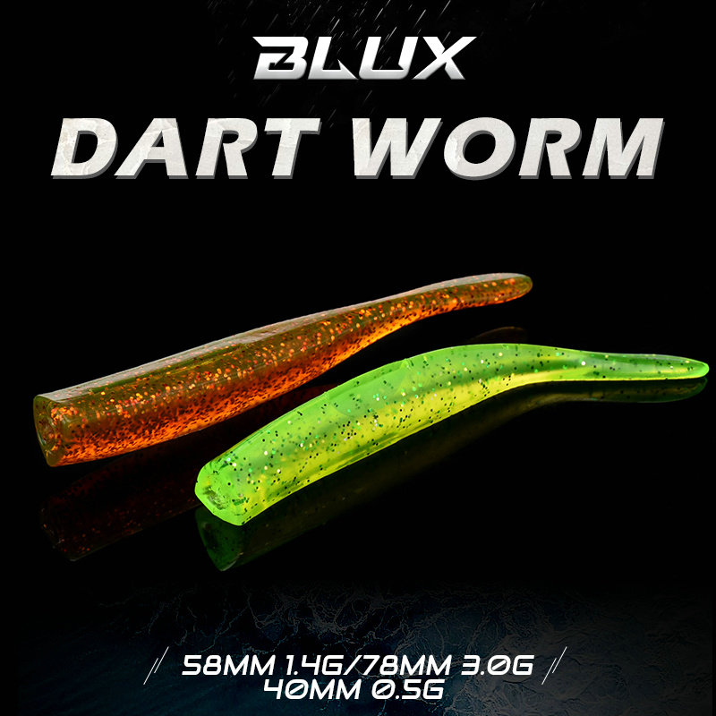 BLUX New Dart Worm Soft Bait 5 - Fishing Lure Buzzbait recensie en prijs