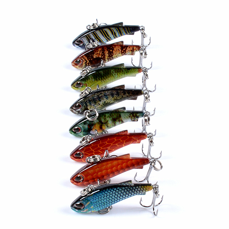 8pcs 4cm 4g Mini Lipless VIB F - Fishing Lure Buzzbait recensie en prijs