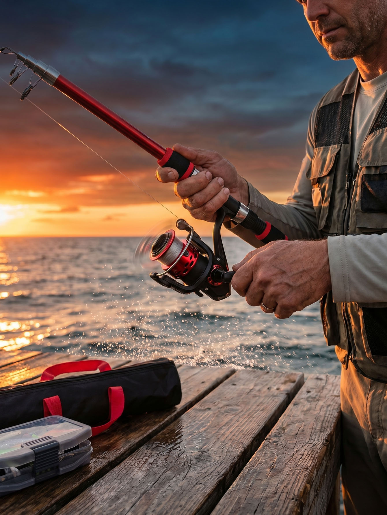 Fishing Rod Reel Combos Collap - Fishing Lure Spinner recensie en prijs