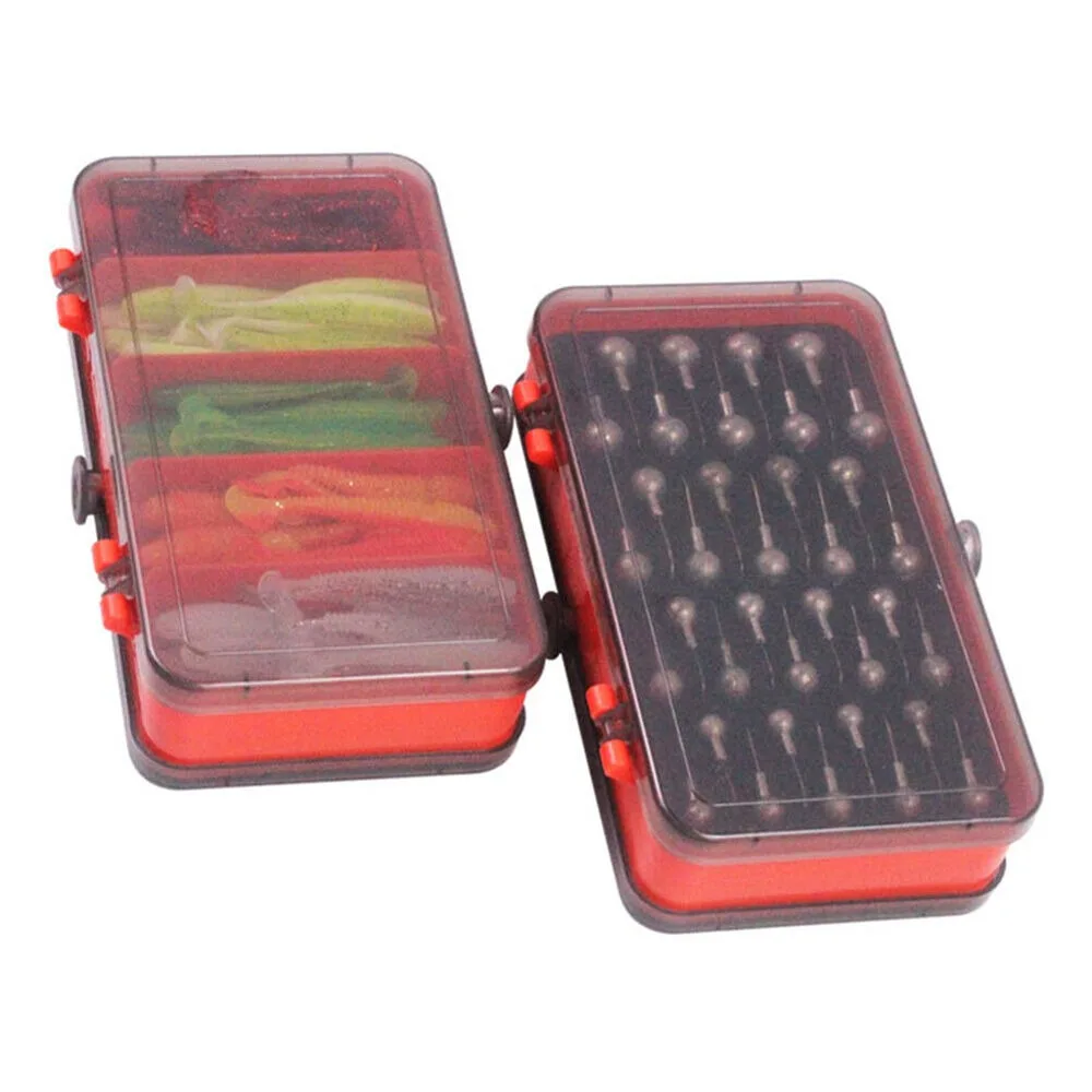 Portable Double Sided Split Ba - Fishing Lure Soft Plastic recensie en prijs