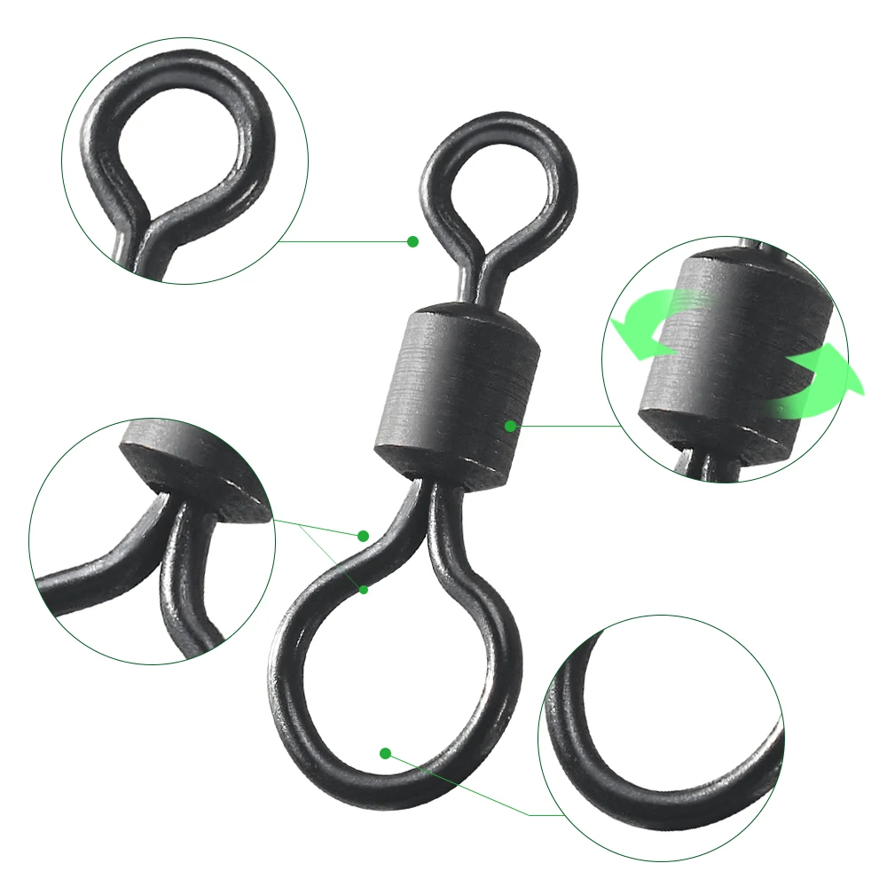 100pcs Carp Fishing Swivel Big - Fishing Lure Accessories recensie en prijs