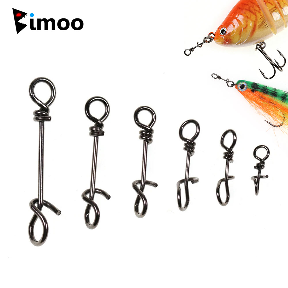 Bimoo 50pcs Stainless Steel Qu - Fishing Lure Accessories recensie en prijs