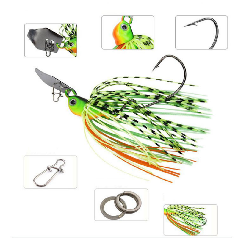 Chatter Bait 7g 9g 11g 14g 21g - Fishing Lure Swimbait recensie en prijs