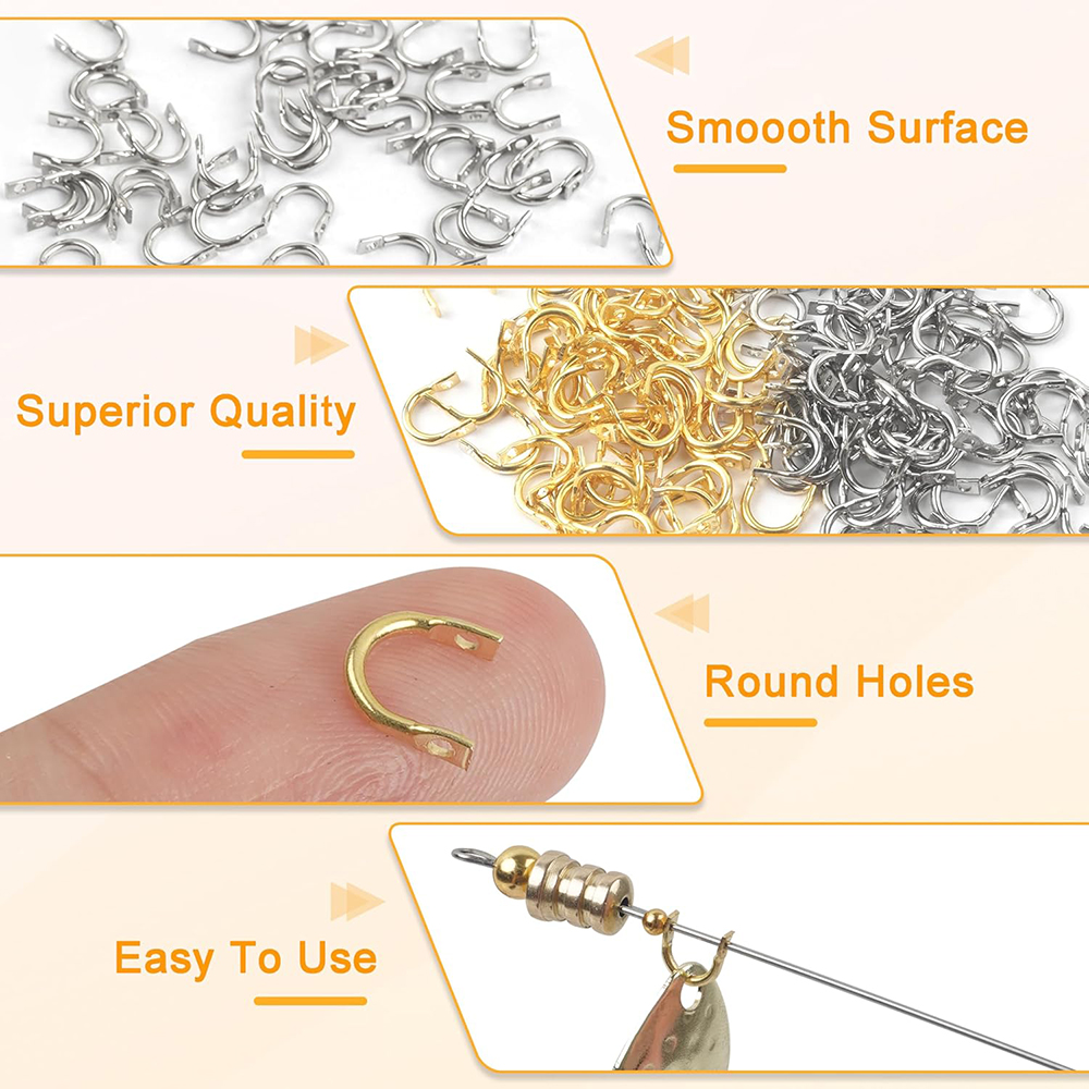 300Pcs Fishing Spinner Clevis  - Fishing Lure Blade Bait recensie en prijs